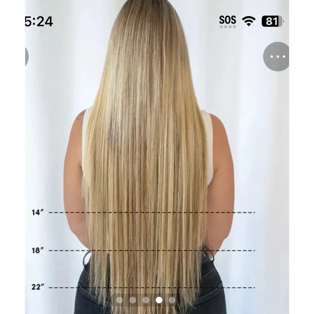 Flat tip k tip keratin fusion pre Bonded 17